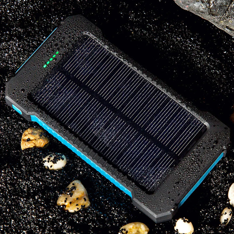 Power Bank Solar 20.000mAh - Portátil e Resistente à Água
Carregador Portatil com Energia Solar