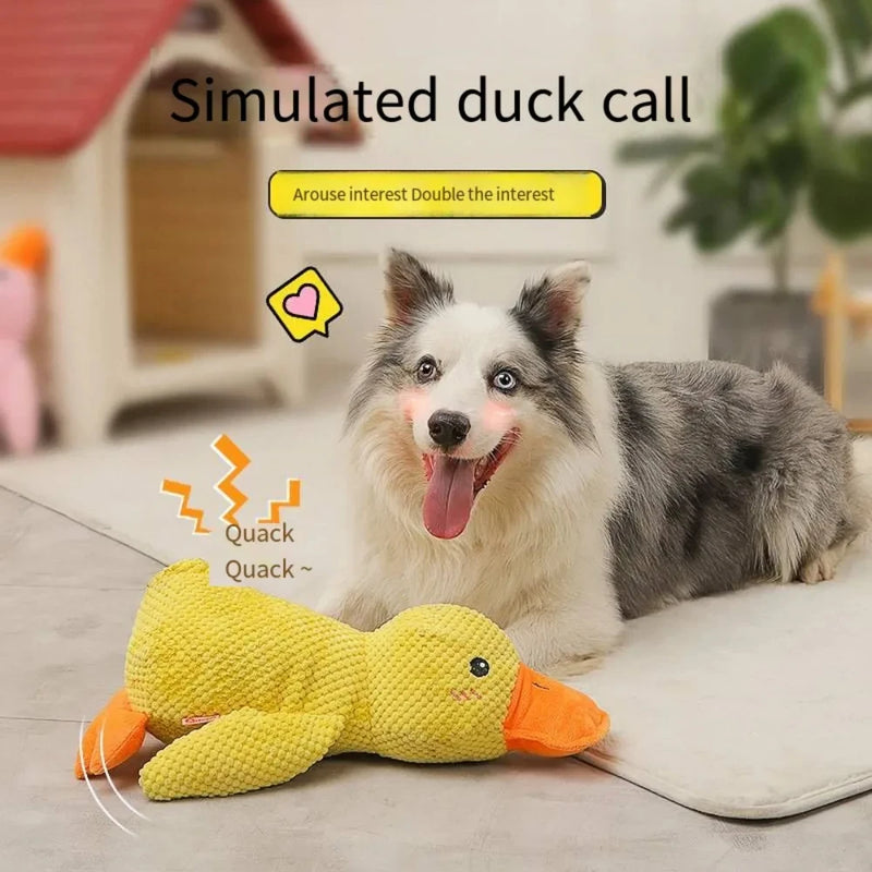 DuckPaw – Brinquedo Interativo de Pelúcia para Cães