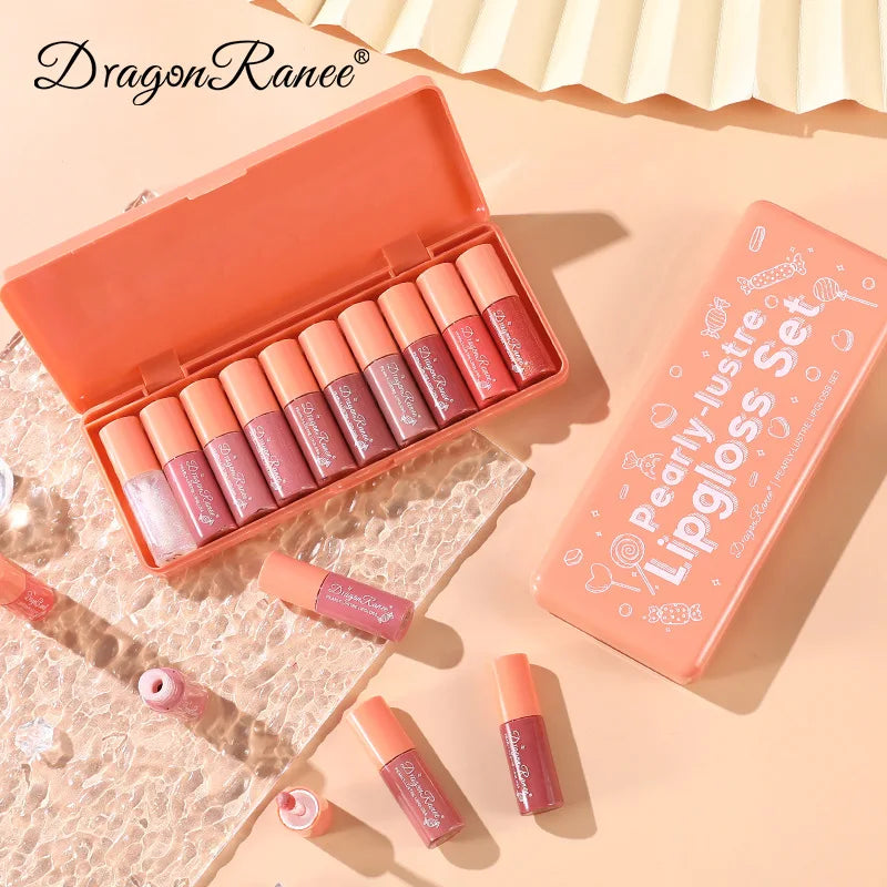 Kit de Gloss Labial Dragon Ranee – Hidratação e Beleza para Seus Lábios