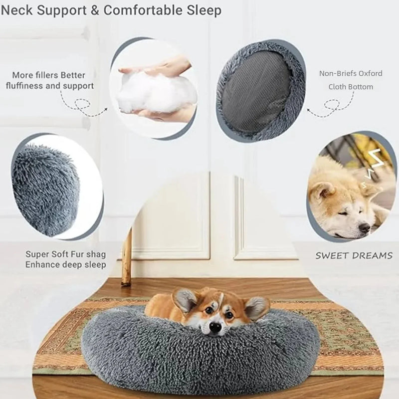  Cama Super Macia para Cão e Gatos