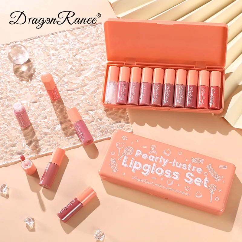 Kit de Gloss Labial Dragon Ranee – Hidratação e Beleza para Seus Lábios