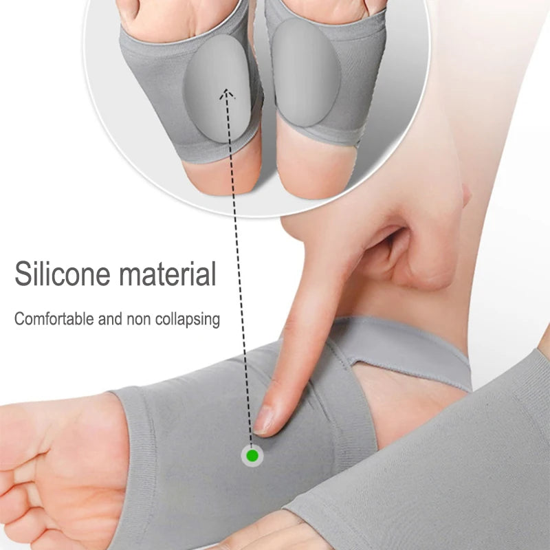 Palmilhas de Silicone com Suporte de Arco