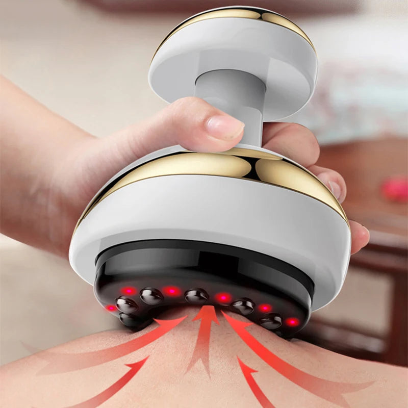 Massageador Elétrico Multifuncional - Cupping, Gua Sha e Queimador de Gordura