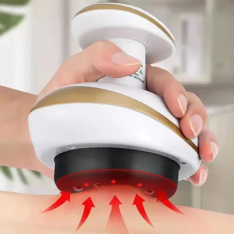 Massageador Elétrico Multifuncional - Cupping, Gua Sha e Queimador de Gordura