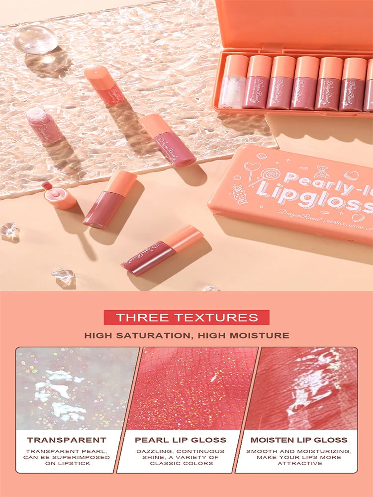 Kit de Gloss Labial Dragon Ranee – Hidratação e Beleza para Seus Lábios